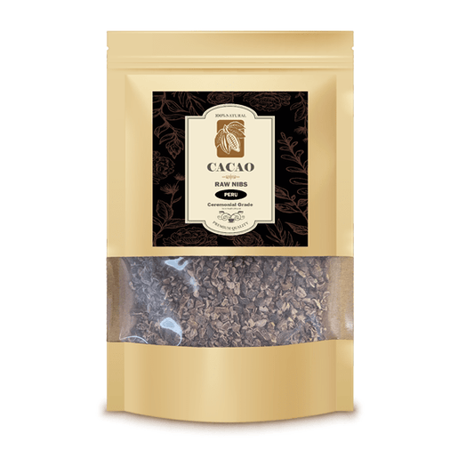 Raw Cacao Nibs Peru Ceremonial Grade, 200 gram