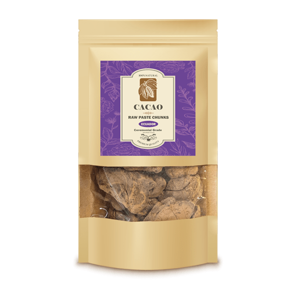 Raw Cacao Paste Chunks Ceremonial Grade, 150 gram
